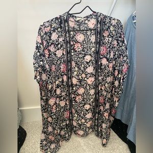 Loft Floral Kimono M/L